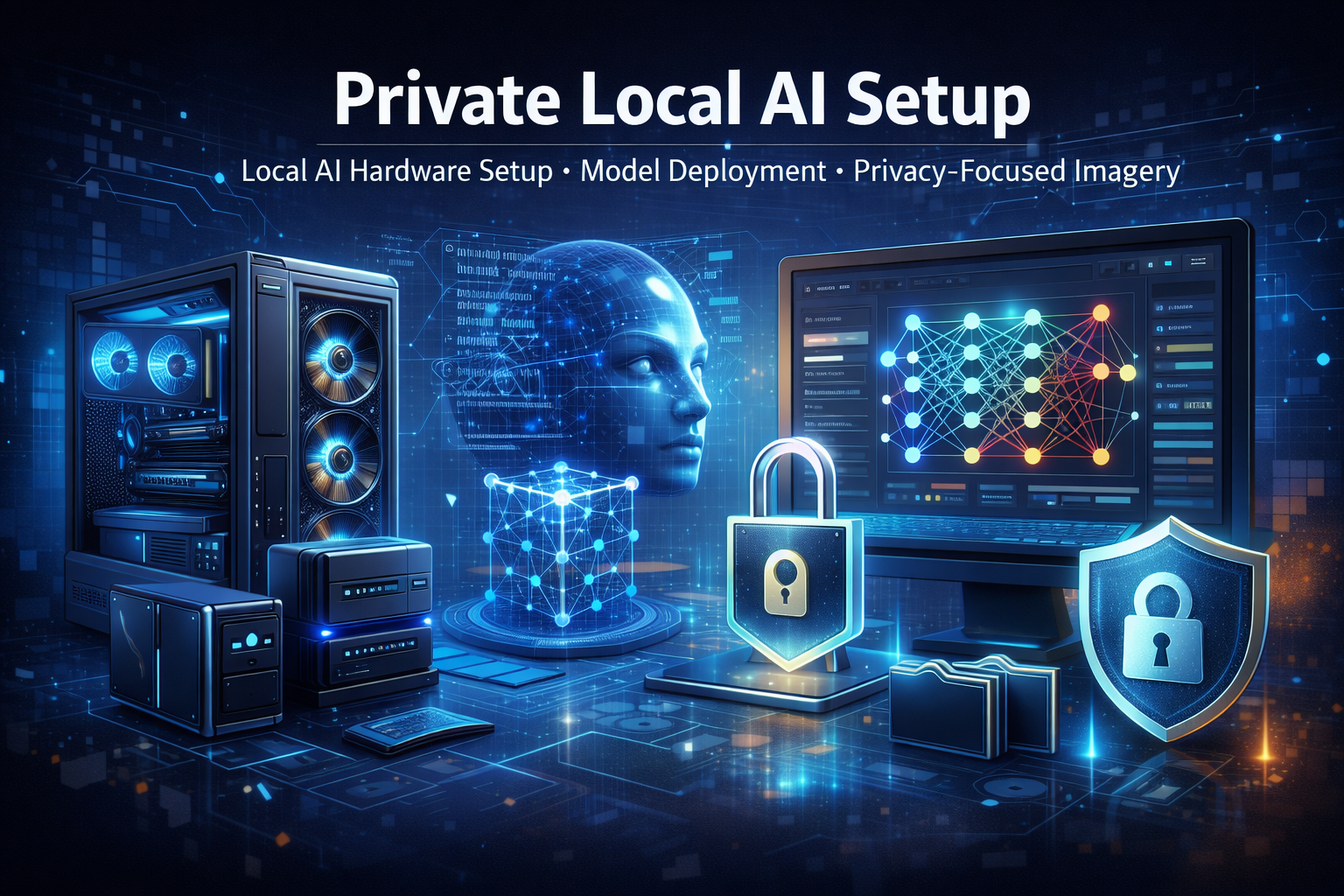 Local AI setup on workstation