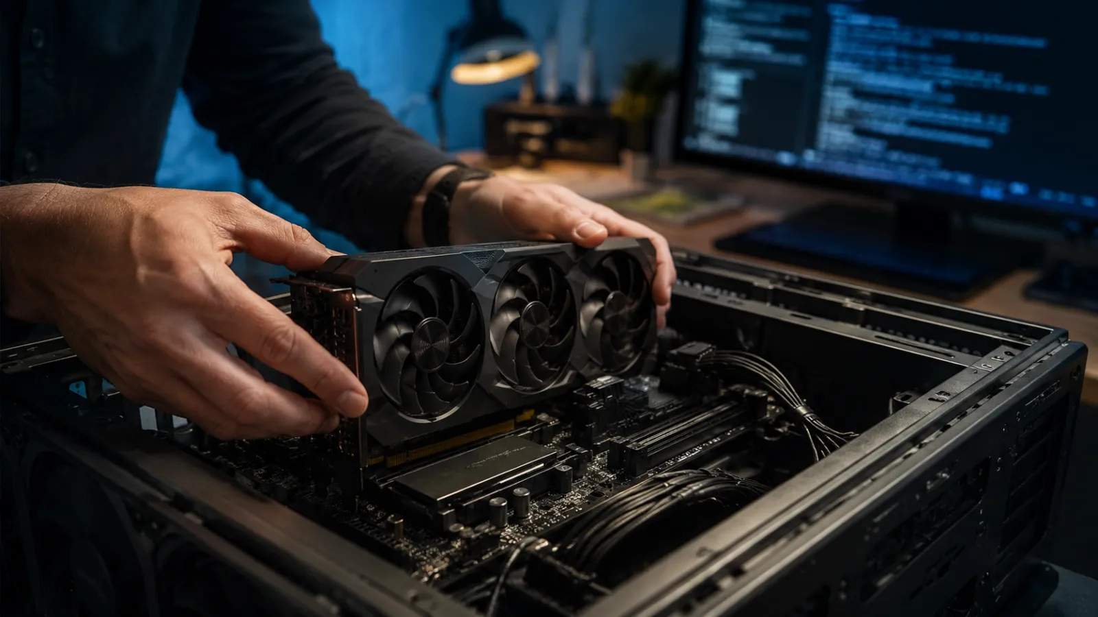 Custom local AI workstation: build and setup