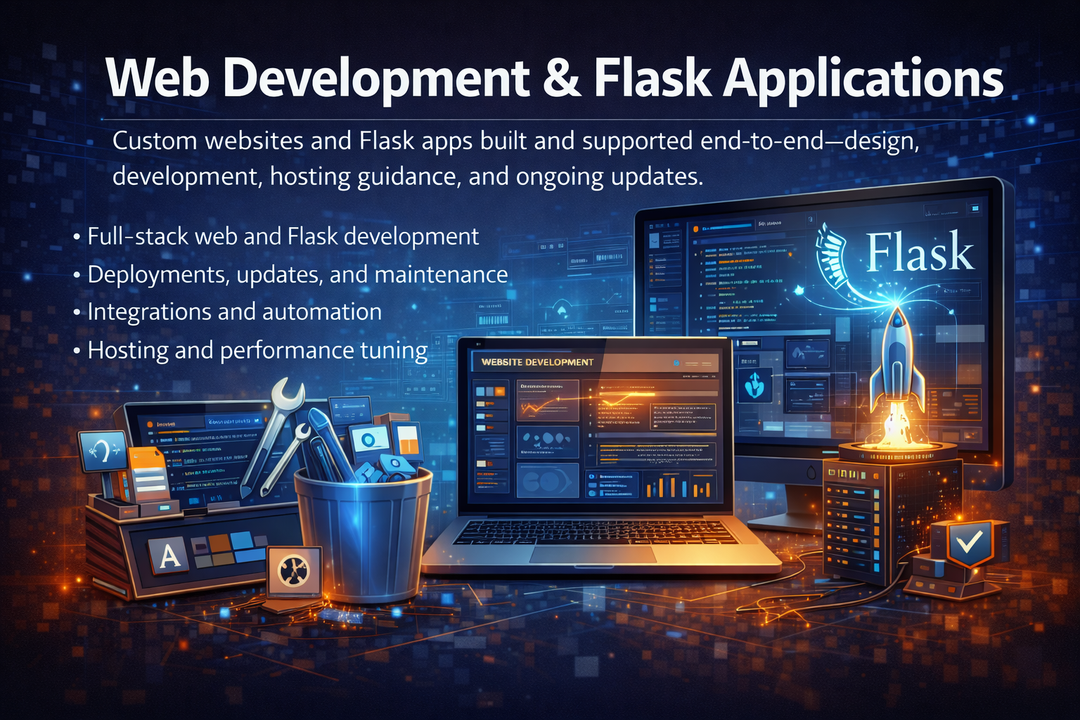 Web Development & Flask Applications